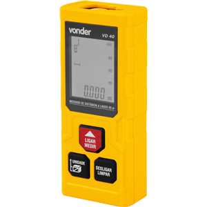 Medidor de distância a laser 40 m, VD 40, VONDER
