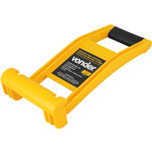 Suporte plástico para carregar chapas de drywall e MDF, VONDER