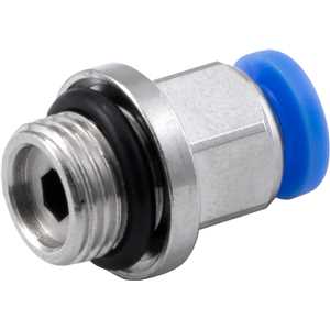 Conexão rápida reta, 4 mm, rosca 1/8" BSP, VONDER