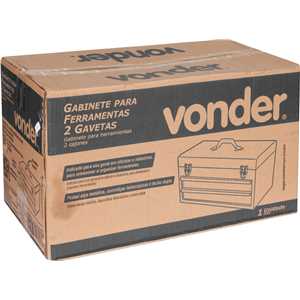 Gabinete para ferramentas, 2 gavetas, VONDER