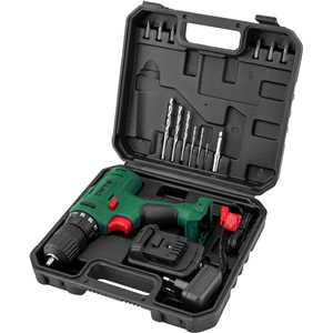 Parafusadeira/furadeira a bateria, 12 V, fonte bivolt automática, PFD 120 DWT