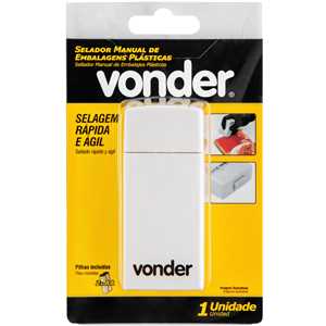 Selador manual de embalagens plásticas VONDER