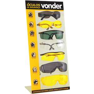 Expositor para óculos linha completa VONDER