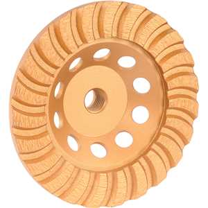 Rebolo diamantado, 115 mm, turbo, VONDER