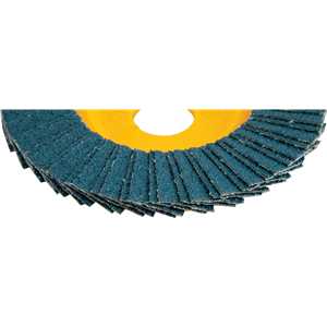 Flap-disc, disco de desbaste/acabamento, 4.1/2" - 115 mm, reto, grão 50, VONDER