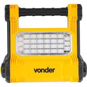 Refletor recarregável, LED SMD 10 W, RRV 010, VONDER