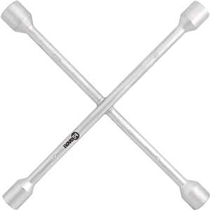 Chave de roda tipo cruz, 17,0 mm x 19,0 mm x 21,0 mm 23,0 mm, NOVE54
