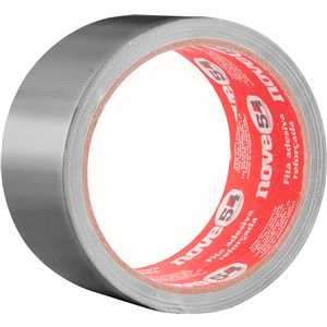 Fita adesiva reforçada, 50 mm x 10 m prata, NOVE54