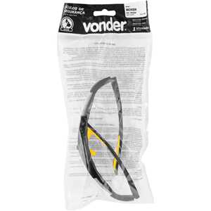 Óculos de segurança Boxer incolor VONDER