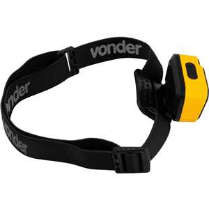 Lanterna de LED para cabeça, recarregável, LED CREE Xte, LCV 220 VONDER