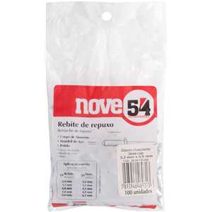 Rebite de repuxo 3,2 mm x 8,0 mm, pacote com 100 peças NOVE54