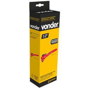 Catraca reversível para soquete, encaixe 1/2", isolada IEC60900, VONDER