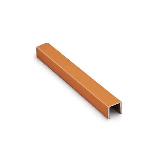 FILETE AL. Nº 1 ROSE MATTE 9,5 x 9,5 x 300 cm