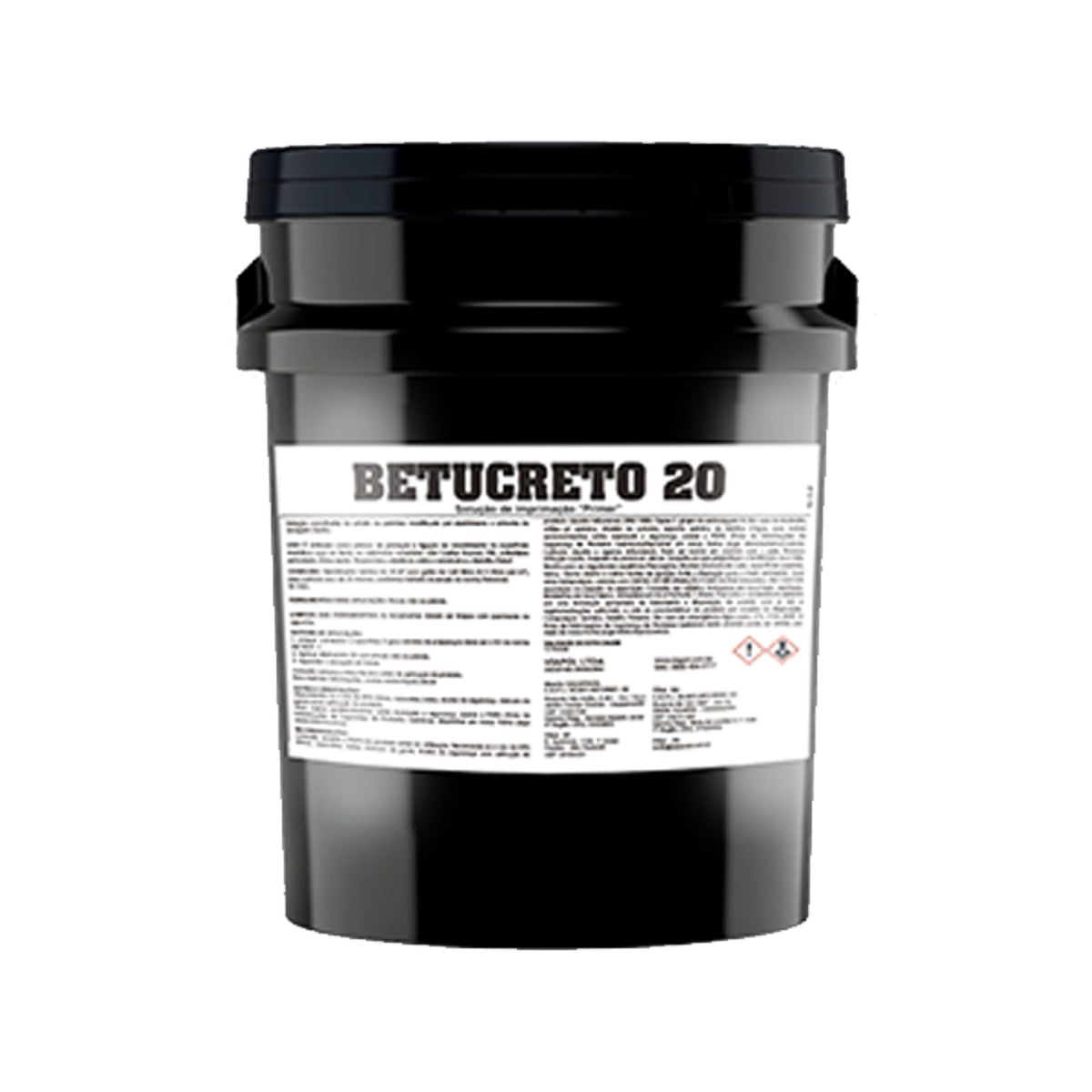 Betucreto 20 Viapol primer asfáltico para aço, ferro e tubo revestido com coal tar, FBE ou epóxi