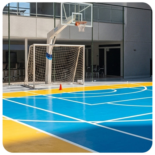 Flowseal PU Gloss Viapol poliuretano brilhante bicomponente para pintura de piso e aço, sem alterar a cor