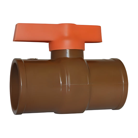 Registro de Esfera Soldável em PVC 40 mm Bakof - kit 2 un