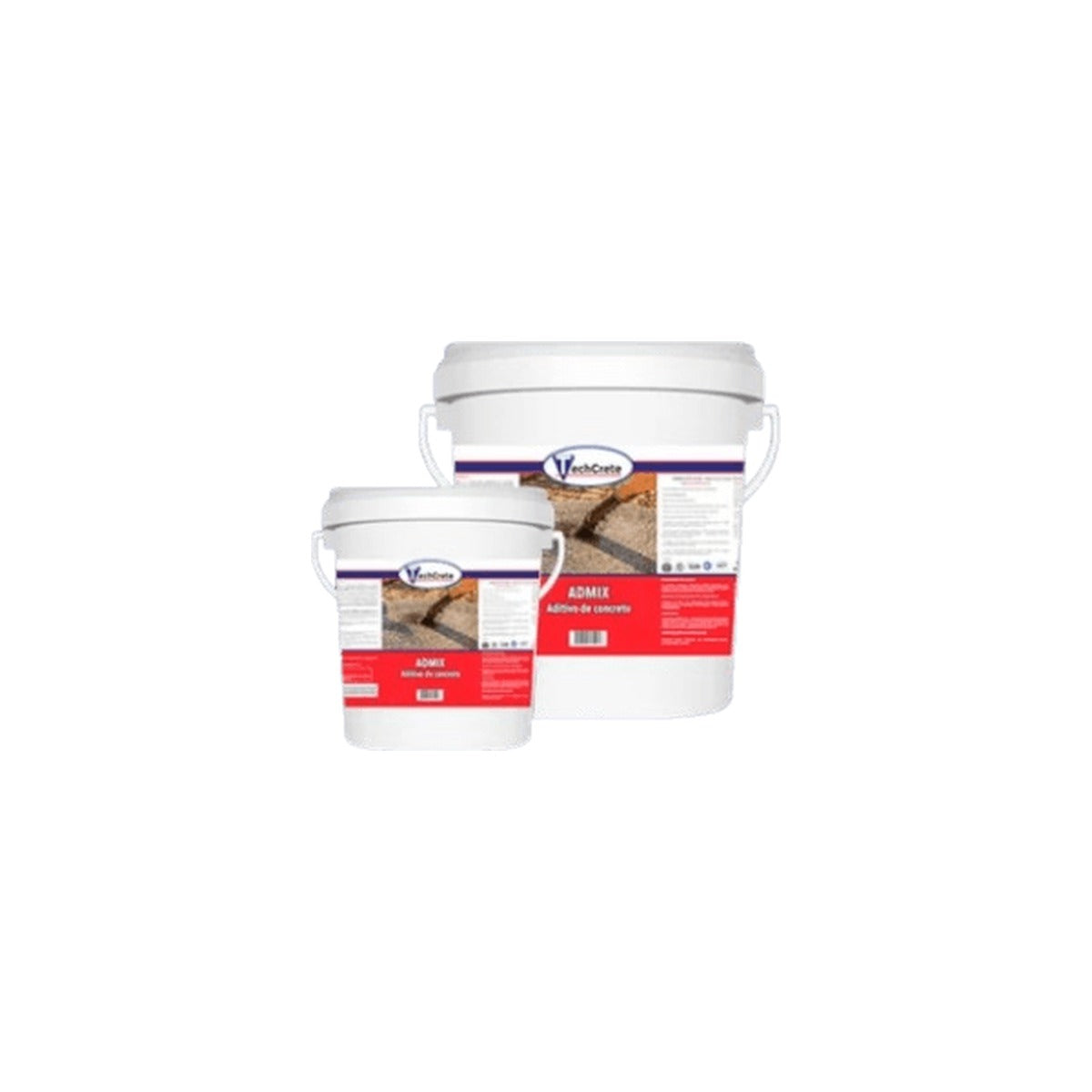 Aditivo cristalizante Techcrete Admix Ultra Alchemco para concreto 800 g