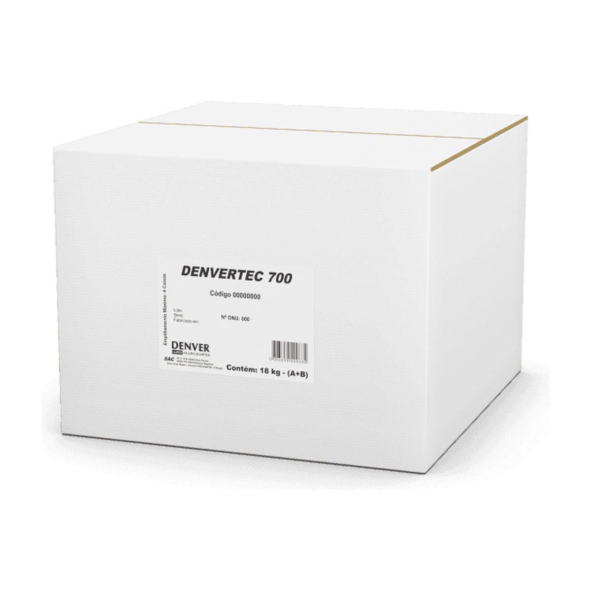 Aditivo cristalizante Denvertec 700 para impermeabilização de concreto 18 kg