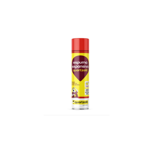 Espuma expansiva de poliuretano Quartzolit para vãos e frestas 500 ml