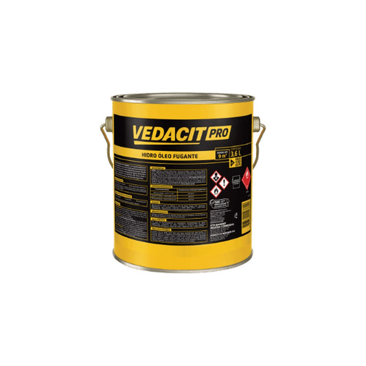 Hidrofugante e oleofugante Vedacit Pro para garagens e pátios 18 L