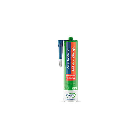 Selante asfáltico elastomérico Viapolsela Telhas para vedação de telhados 320 g