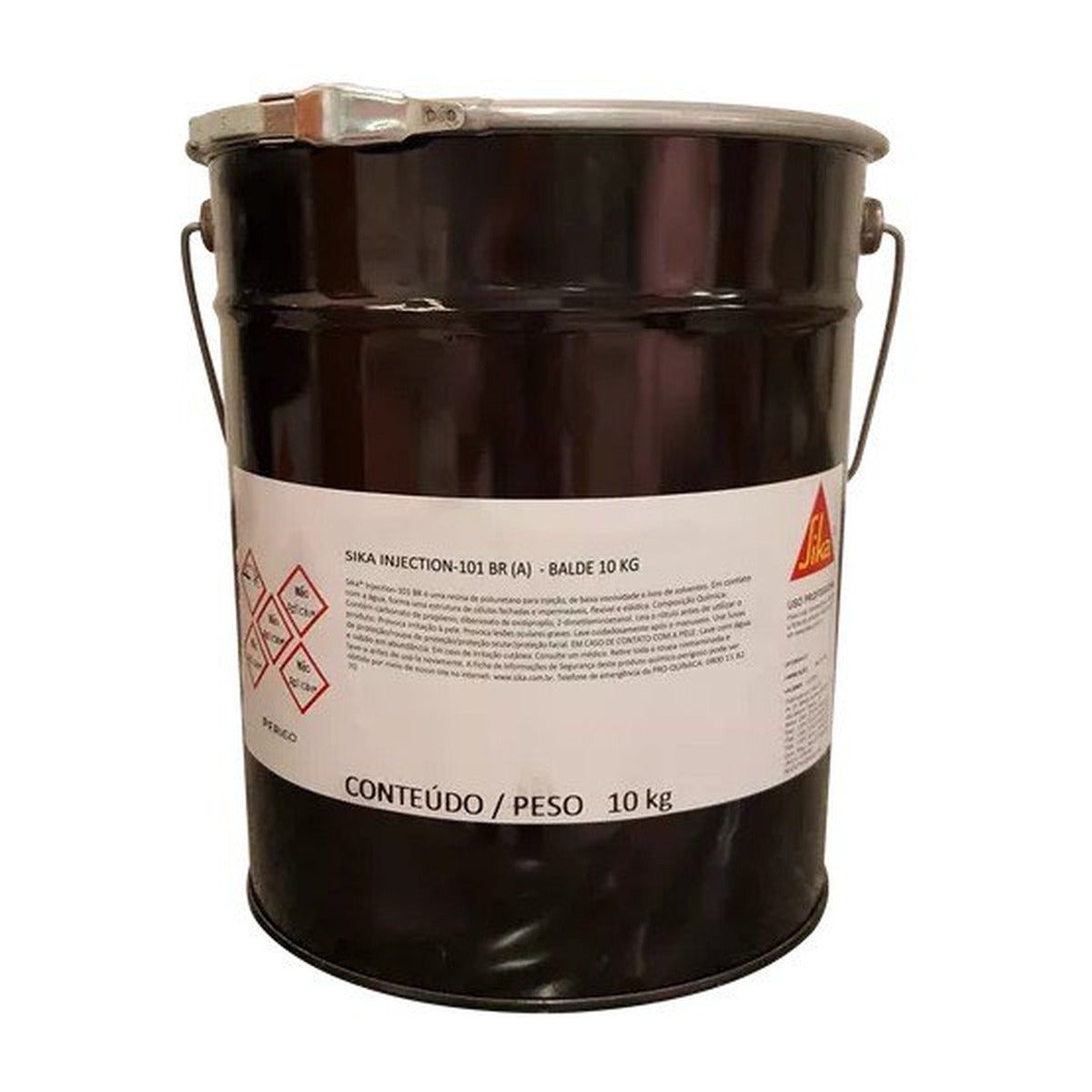 Resina de injeção Sika Injection-101 BR para vedação de fissuras em concreto