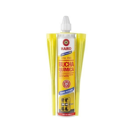 Chumbador químico viniléster Hard Vinil Pro para alvenaria e blocos ocos 300 mL