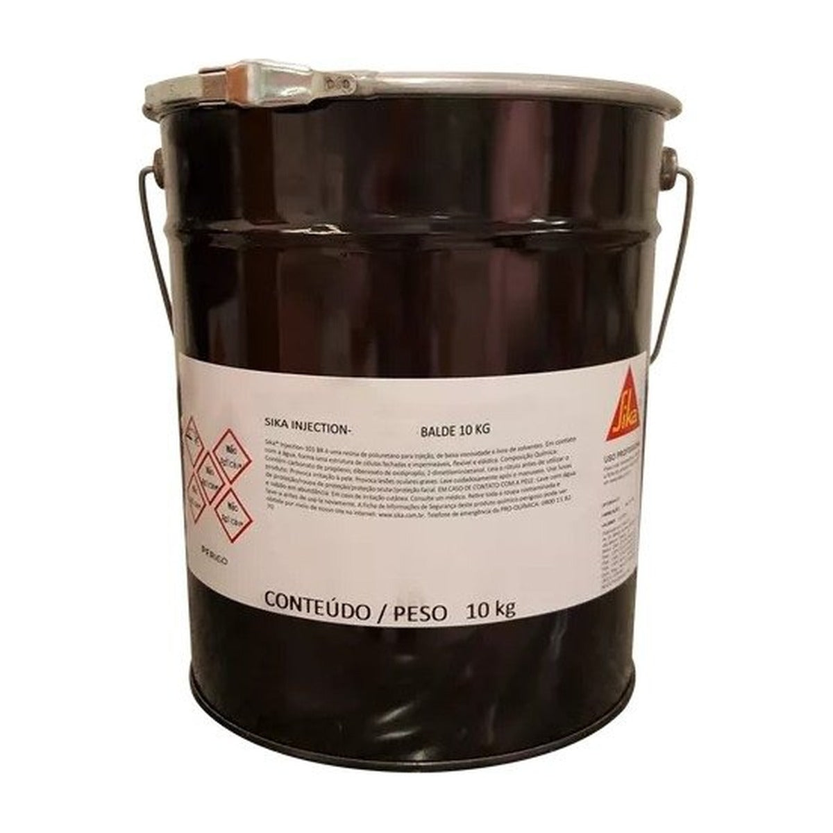 Resina de injeção poliuretano Sika Injection 201 BR para fissuras
