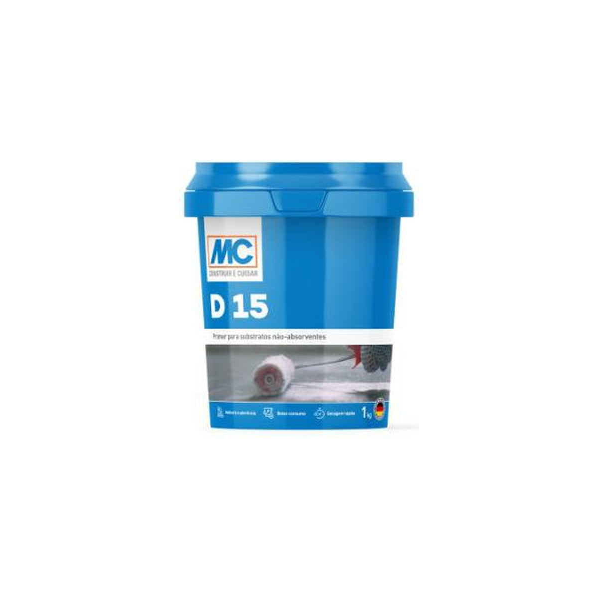 Primer acrílico D 15 para substratos não absorventes 1 kg
