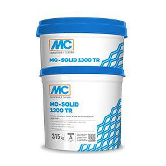 Adesivo epóxi fluido MC-Solid 1300 TR de pega lenta para colagem estrutural 5 kg
