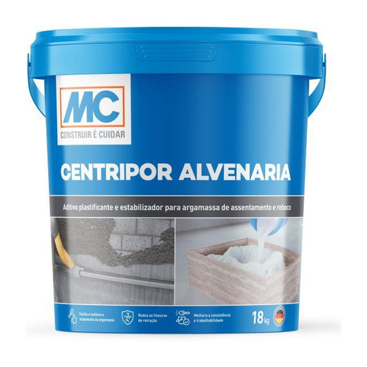 Aditivo plastificante Centripor Alvenaria para assentamento e reboco