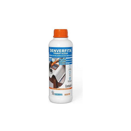 Primer asfáltico base água Denverfita Primer Acqua para fitas e mantas 1 L