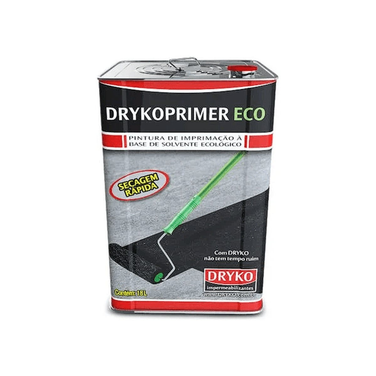 Primer asfáltico base solvente DrykoPrimer Eco para mantas asfálticas 18 L