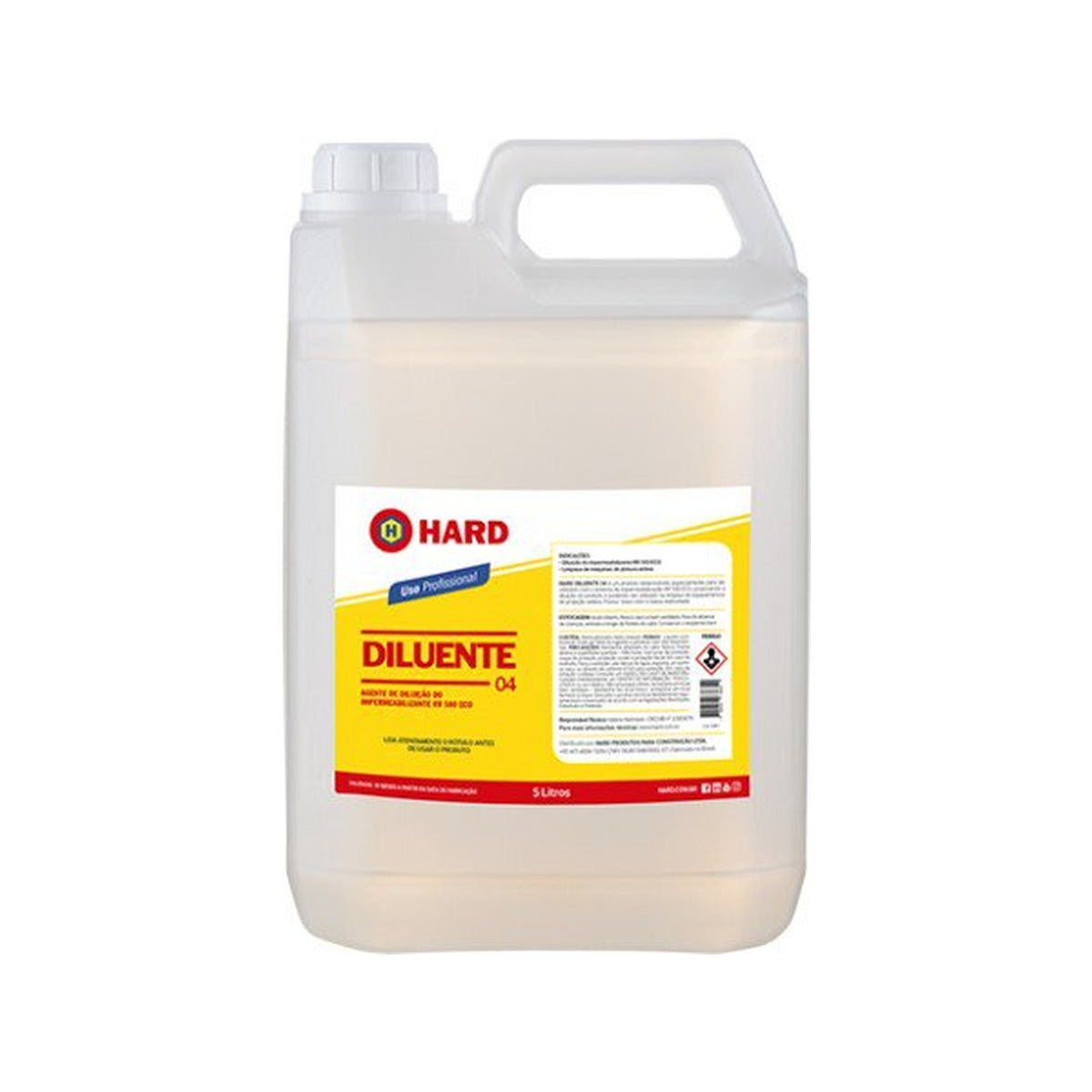 Diluente 04 Hard para sistema RR 500 Eco e limpeza de equipamentos
