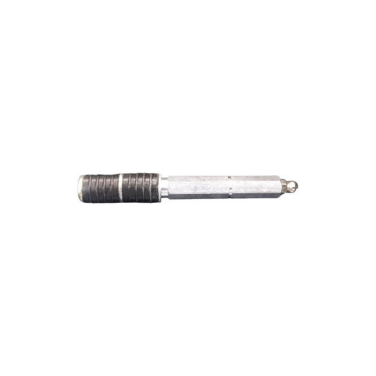 Bico de injeção em alumínio com graxeira fixa para resinas 14 x 100 mm
