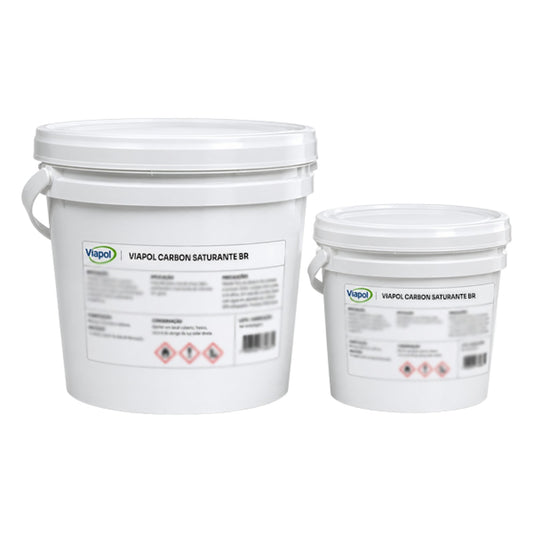 Viapol Carbon Saturante BR resina epóxi tixotrópica para saturar e colar tecido de carbono