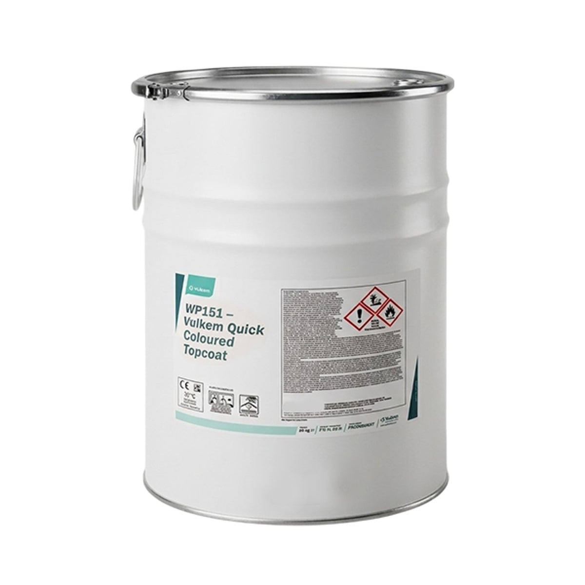 Vulkem Quick Coloured TC Viapol selador topcoat de resina MMA cinza claro para acabamento do sistema PUMA